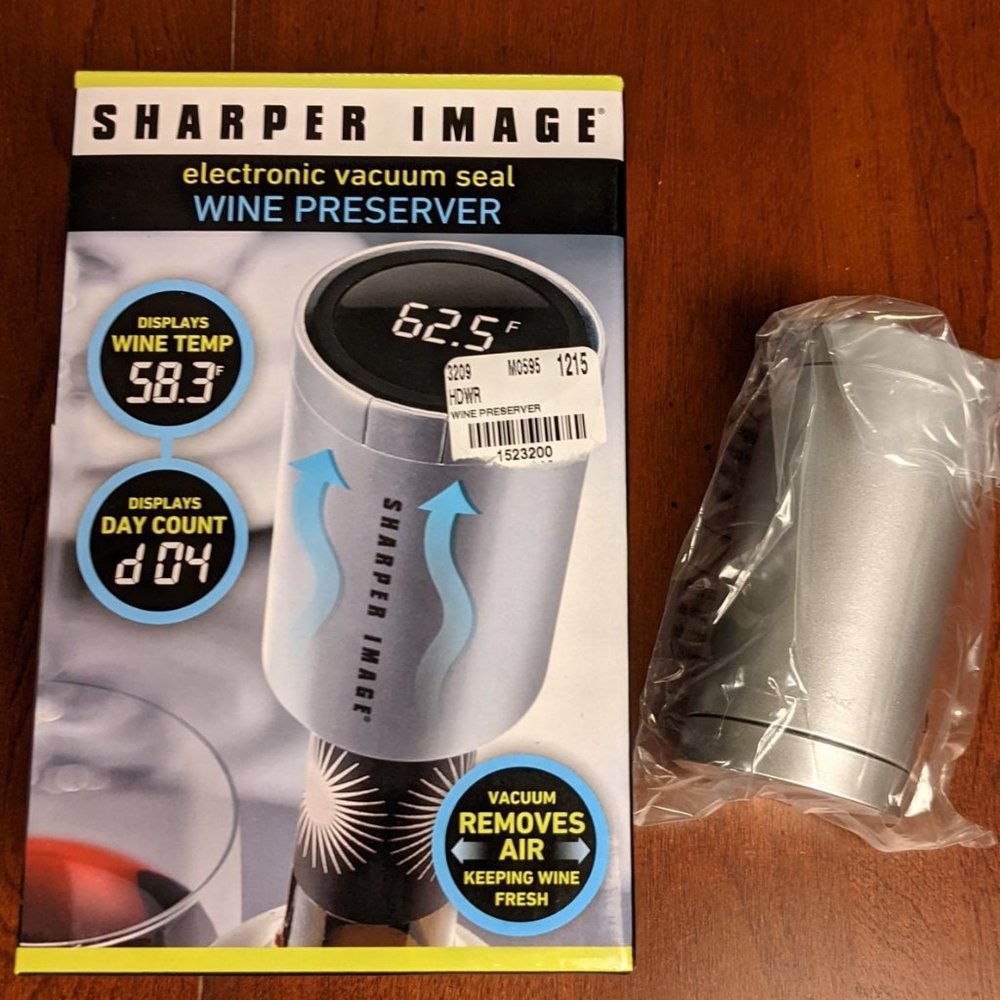 Sharper Image Wine Preserver